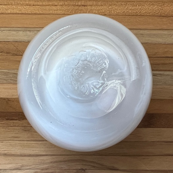 glassybaby Accents Glassybaby White Kindness Color Pre Triskelion
